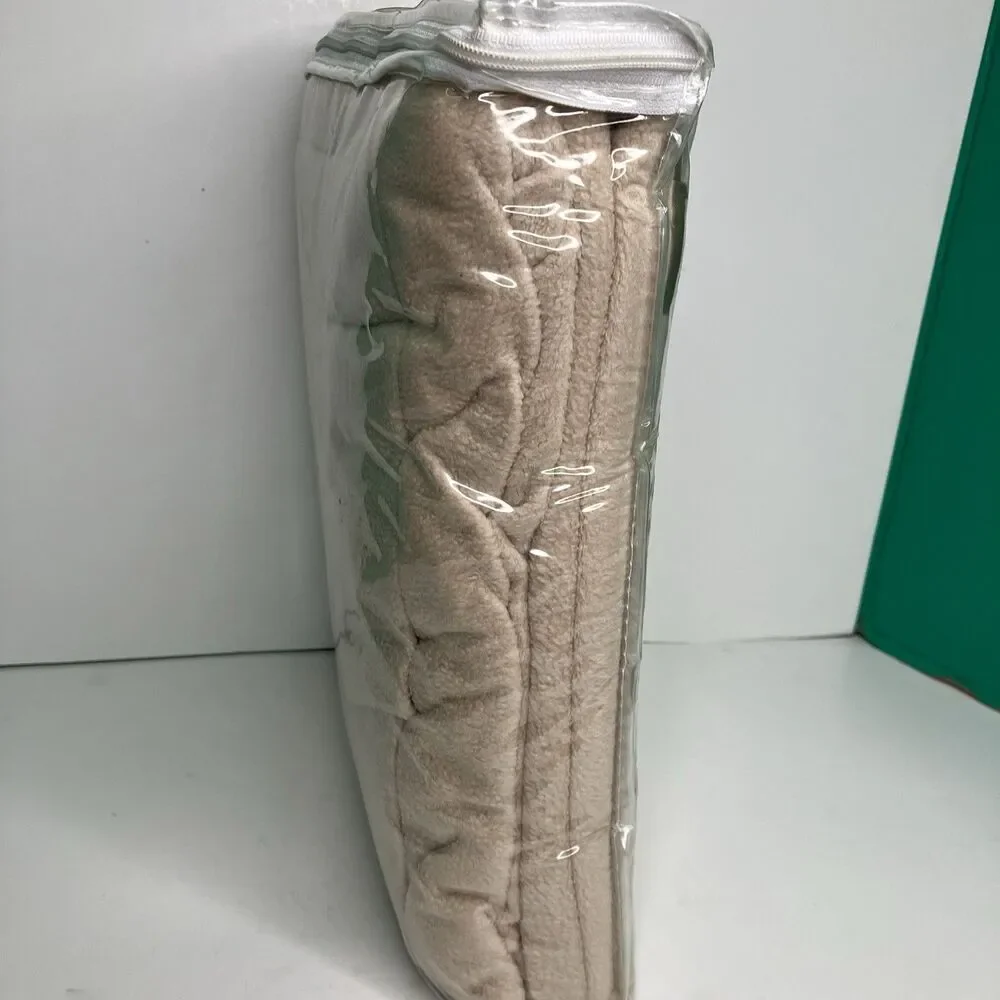 Vintage Cannon Micro Fleece Ultra Soft 66”x90” Twin Brand New Sears
